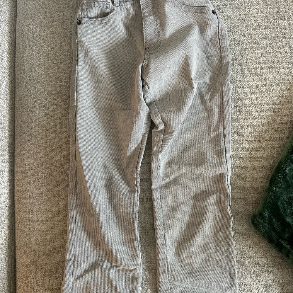 Volcom Black and White Striped Pants